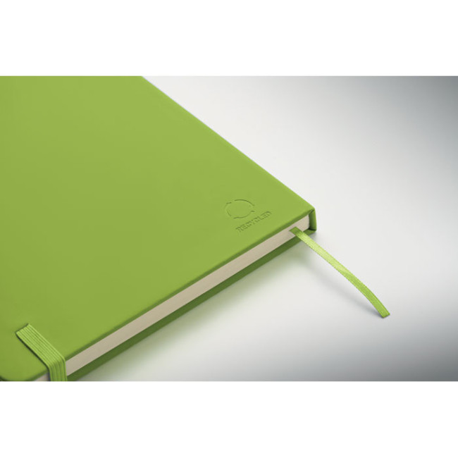 Carnet A5 à couverture en PU recyclé Arcoloop 