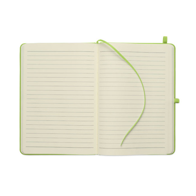 Carnet A5 à couverture en PU recyclé Arcoloop 