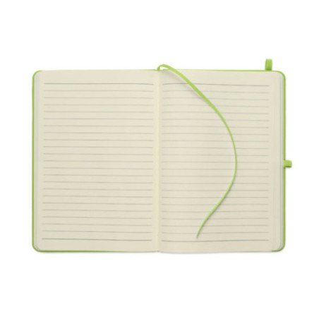 Carnet A5 à couverture en PU recyclé Arcoloop 