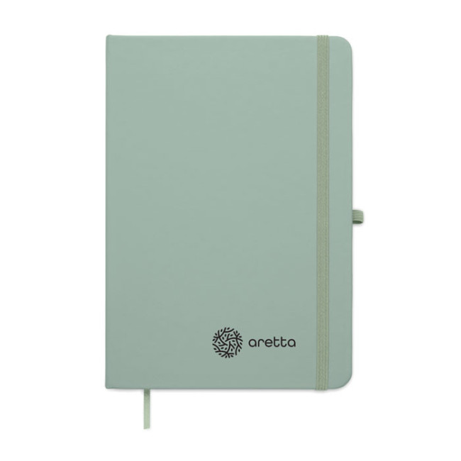 Carnet A5 à couverture en PU recyclé Arcoloop 