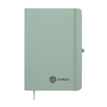 Carnet A5 à couverture en PU recyclé Arcoloop 