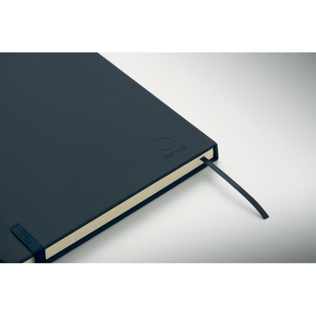 Carnet A5 à couverture en PU recyclé Arcoloop 