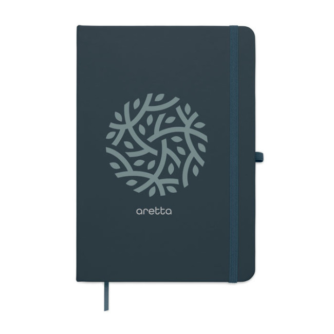 Carnet A5 à couverture en PU recyclé Arcoloop 