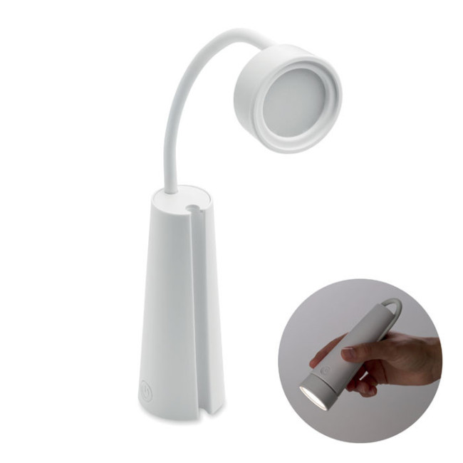 Lampe de bureau torche 2-en-1 Torchlamp 