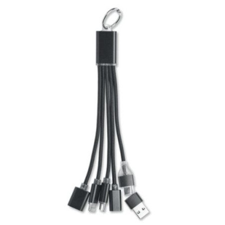 Multi-câble de charge personnalisé Hublue 