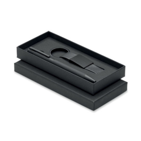 Coffret cadeau stylo et porte-clés Escri Set 