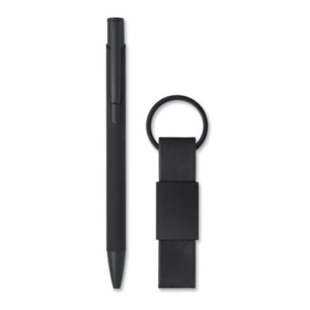 Coffret cadeau stylo et porte-clés Escri Set 
