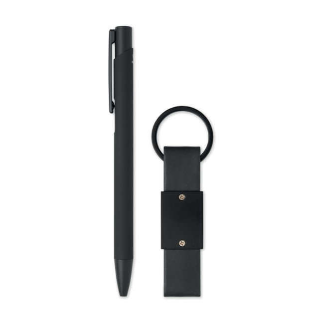 Coffret cadeau stylo et porte-clés Escri Set 