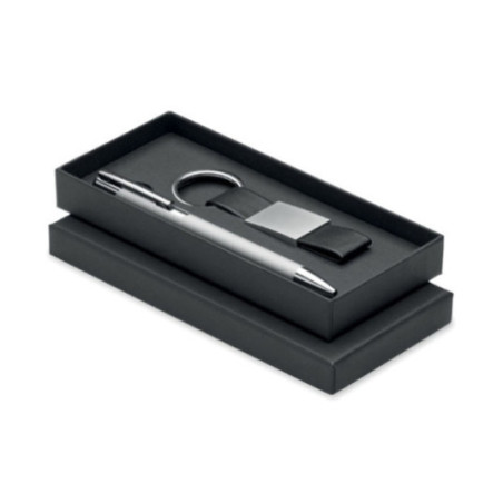 Coffret cadeau stylo et porte-clés Escri Set 