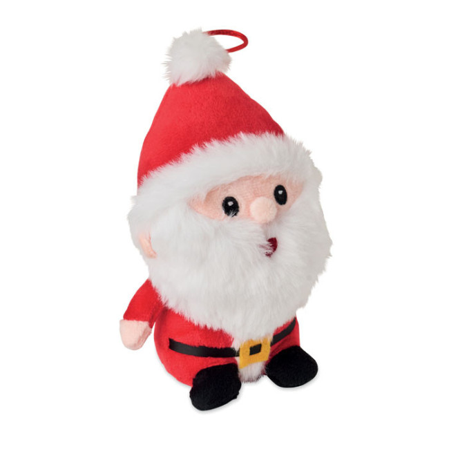 Peluche Père Noël personnalisée Gleeful 