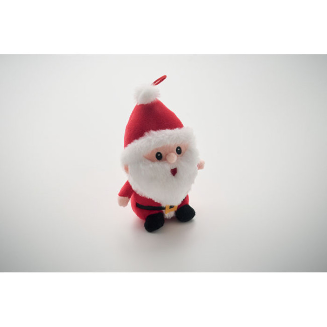 Peluche Père Noël personnalisée Gleeful 