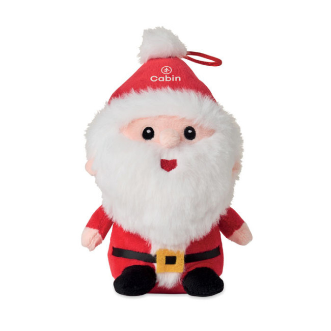 Peluche Père Noël personnalisée Gleeful 