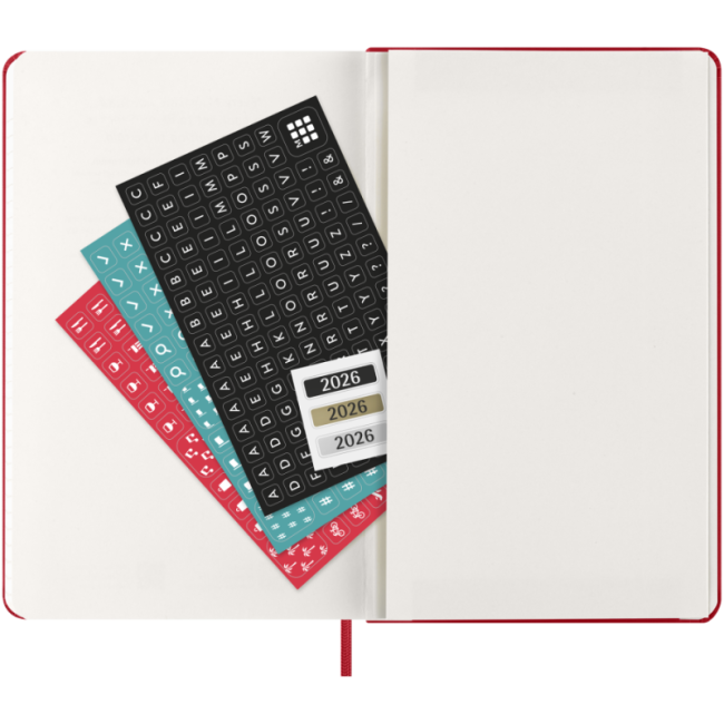 Agenda personnalisé à couverture rigide Moleskine ® 