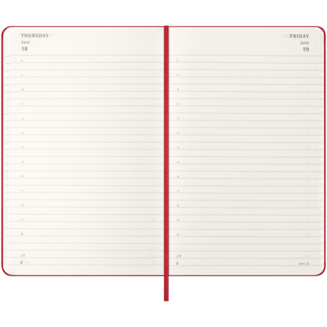 Agenda personnalisé à couverture rigide Moleskine ® 