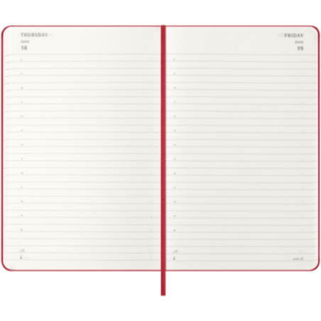 Agenda personnalisé à couverture rigide Moleskine ® 
