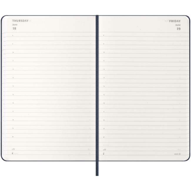 Agenda personnalisé à couverture rigide Moleskine ® 