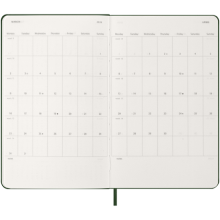 Agenda personnalisé à couverture rigide Moleskine ® 