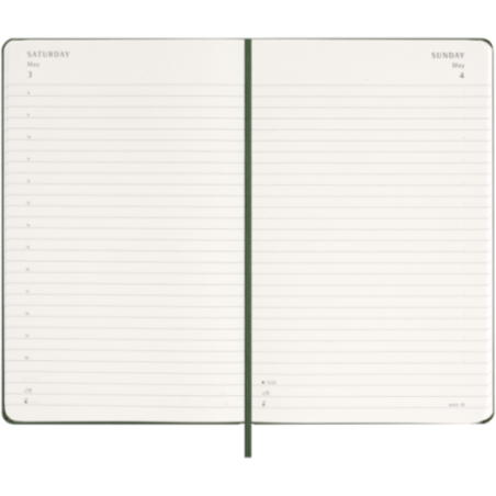 Agenda personnalisé à couverture rigide Moleskine ® 