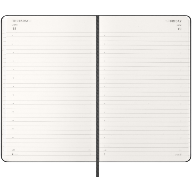 Agenda personnalisé à couverture rigide Moleskine ® 