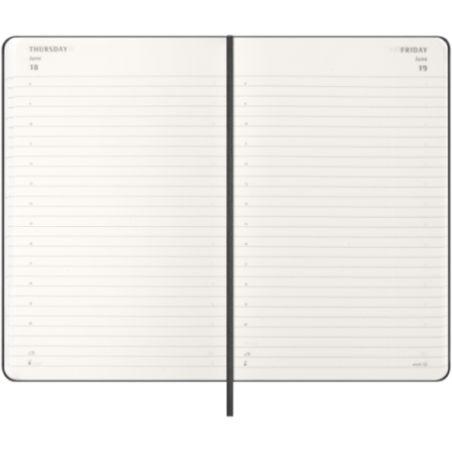 Agenda personnalisé à couverture rigide Moleskine ® 