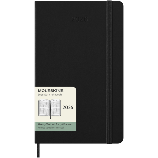 Agenda 2026 personnalisé vertical Moleskine ® 