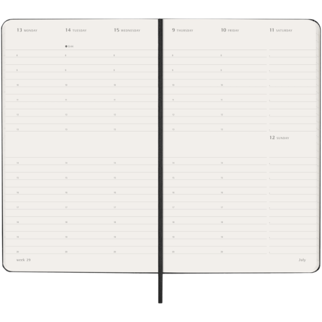 Agenda 2026 personnalisé vertical Moleskine ® 