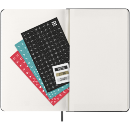 Agenda hebdomadaire horizontal Moleskine ® L 