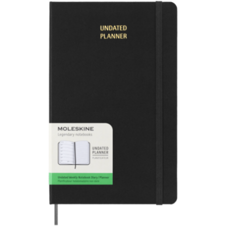 Agenda hebdomadaire non daté Moleskine ® L 