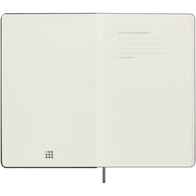 Agenda hebdomadaire non daté Moleskine ® L 