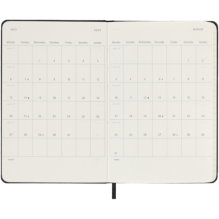 Agenda de poche quotidien 12 mois Moleskine ® 