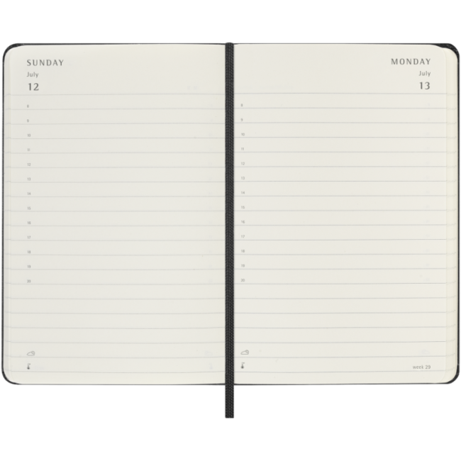 Agenda de poche quotidien 12 mois Moleskine ® 