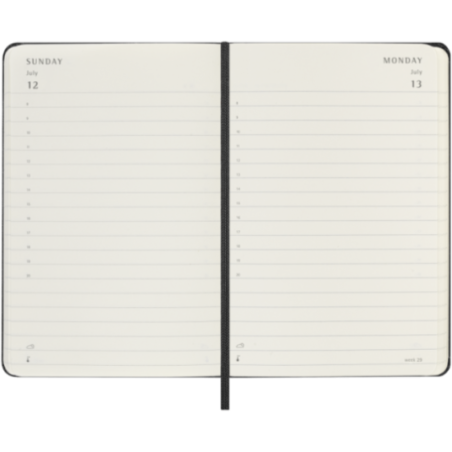 Agenda de poche quotidien 12 mois Moleskine ® 