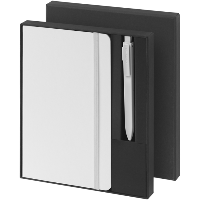 Coffret cadeau personnalisé carnet et stylo Moleskine ® 