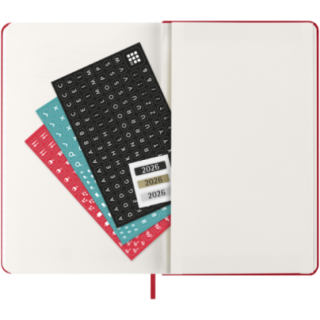 Agenda hebdomadaire 12 mois Moleskine ® L 