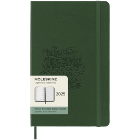 Agenda hebdomadaire 12 mois Moleskine ® L 