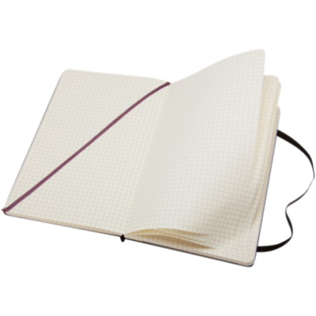 Carnet couverture rigide Moleskine ® Classic L quadrillé 