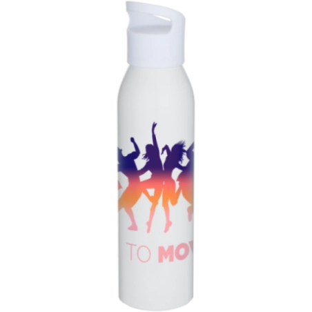 Gourde personnalisée en inox recyclé Sky 650 ml 