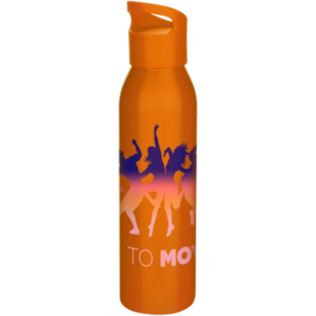 Gourde personnalisée en inox recyclé Sky 650 ml 