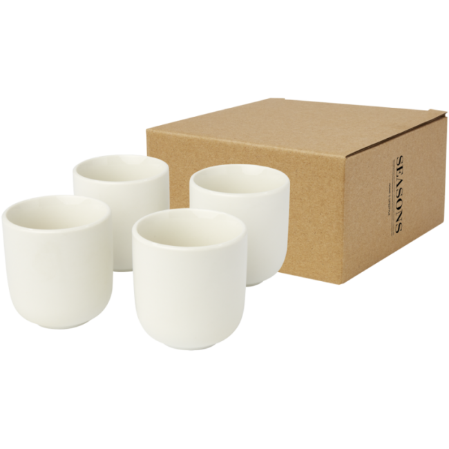 Ensemble de 4 tasses à expresso Seasons Male 90 ml 
