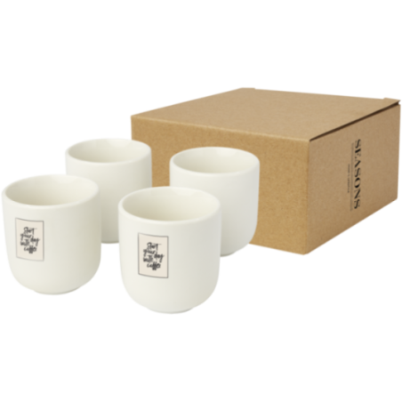Ensemble de 4 tasses à expresso Seasons Male 90 ml 