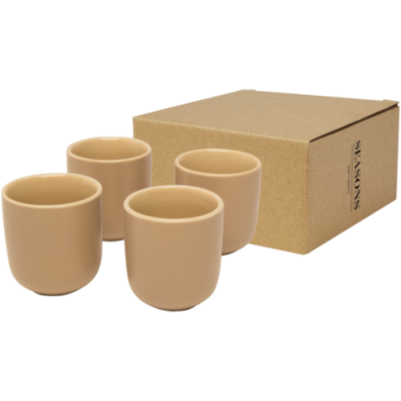 Ensemble de 4 tasses à expresso Seasons Male 90 ml 