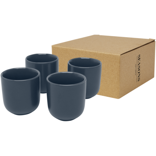Ensemble de 4 tasses à expresso Seasons Male 90 ml 