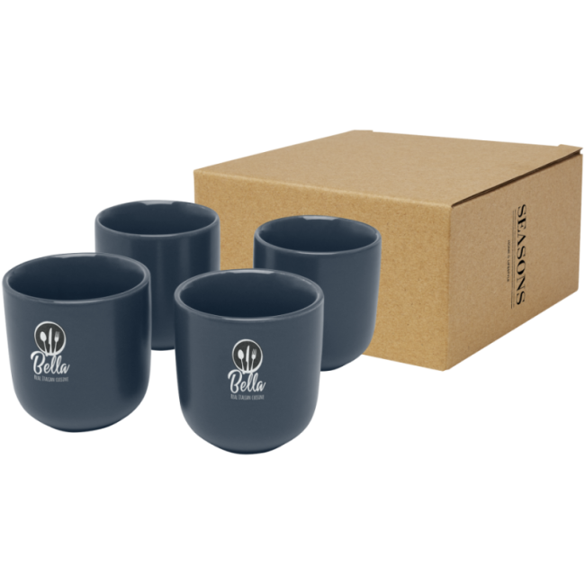 Ensemble de 4 tasses à expresso Seasons Male 90 ml 