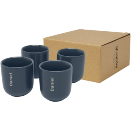 Ensemble de 4 tasses à expresso Seasons Male 90 ml 