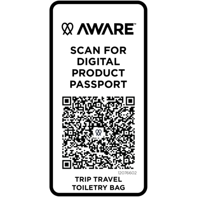 Trousse de toilette personnalisée Trip Aware™ 6L 