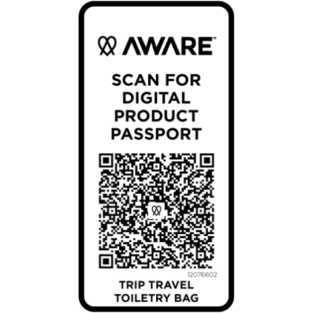 Trousse de toilette personnalisée Trip Aware™ 6L 