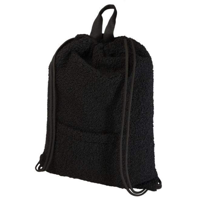 Sac à dos cordon personnalisé en sherpa Bear 