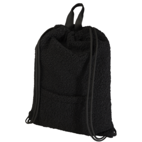Sac à dos cordon personnalisé en sherpa Bear 