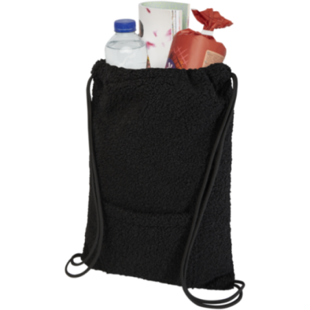 Sac à dos cordon personnalisé en sherpa Bear 