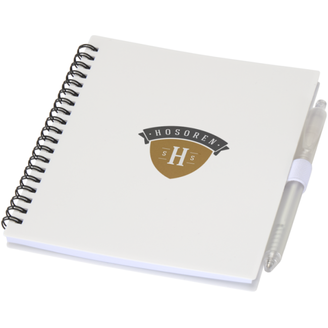 Carnet à spirales personnalisé avec stylo Niove 